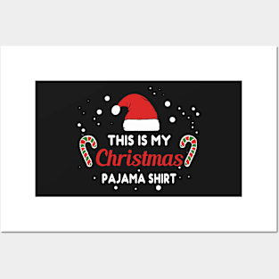 This Is My Christmas Pajama Shirt Christmas Posters and Art